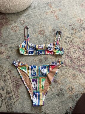 RIXO mermaid bikini set like new